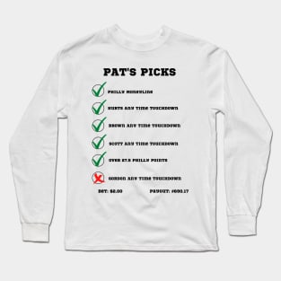 Pat's Picks #1 Long Sleeve T-Shirt